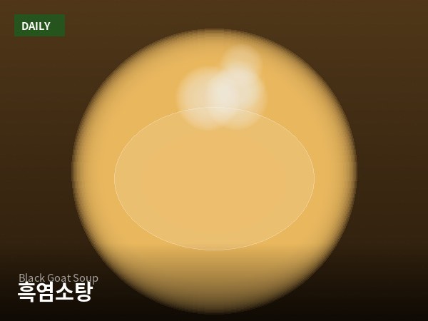 흑염소탕
